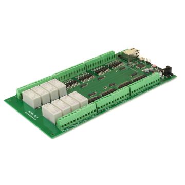 Programmable Ethernet Module with 8 Relays, 40 opto inputs (5-30V) and RS485 dS2408 Antratek Electronics