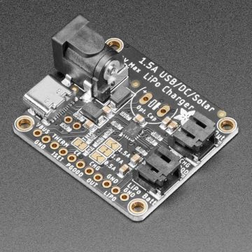 Universal USB/DC/Solar Lithium Ion/Polymer charger - bq24074 ADA-4755 Antratek Electronics