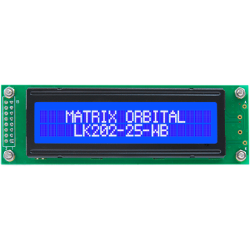 20 x 2 USB LCD LK202-25-USB-WB Antratek Electronics