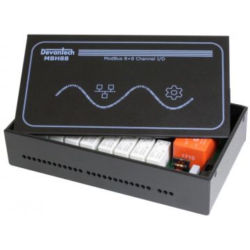 Modbus RTU RS485 Module - 8 Relays & 8 Inputs MBH88 Antratek Electronics