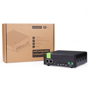 reComputer Industrial J4012 - Fanless Edge AI Device with Jetson Orin NX 16GB module 110110191 Antratek Electronics